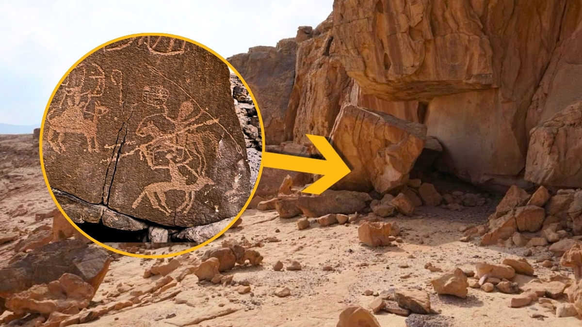10,000-Year-Old Symbols And Art Found in Egyptian Rock Formation